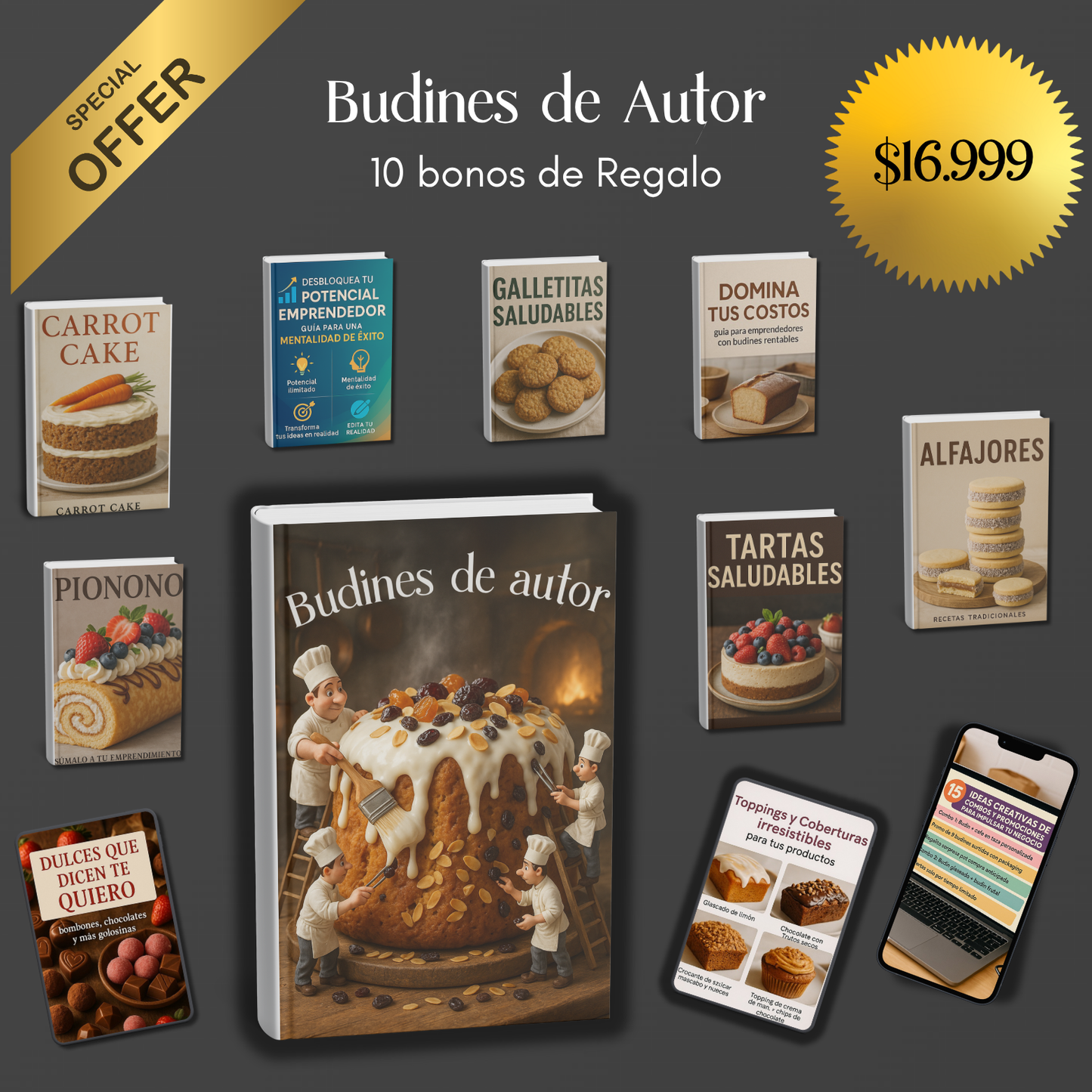 Budines de Autor + 10 Bonos de regalo 🎁(Pack digital)